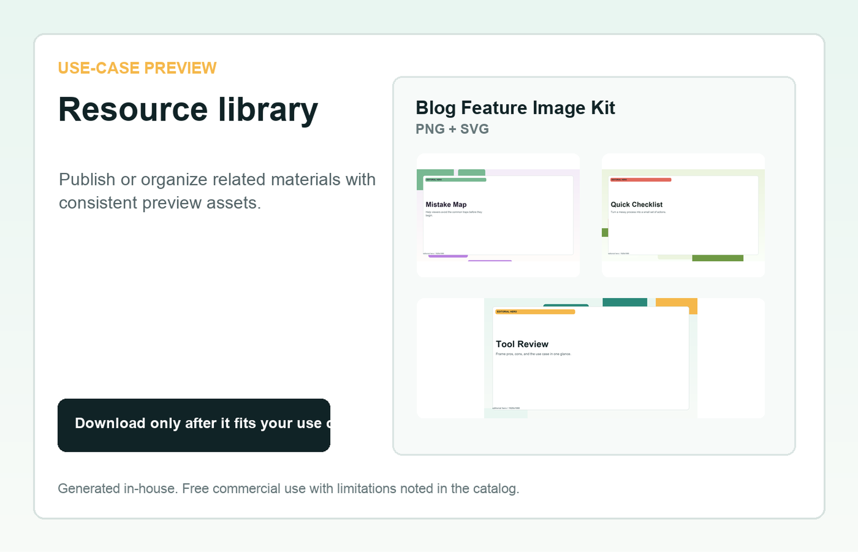 Blog Feature Image Kit Resource library use-case preview
