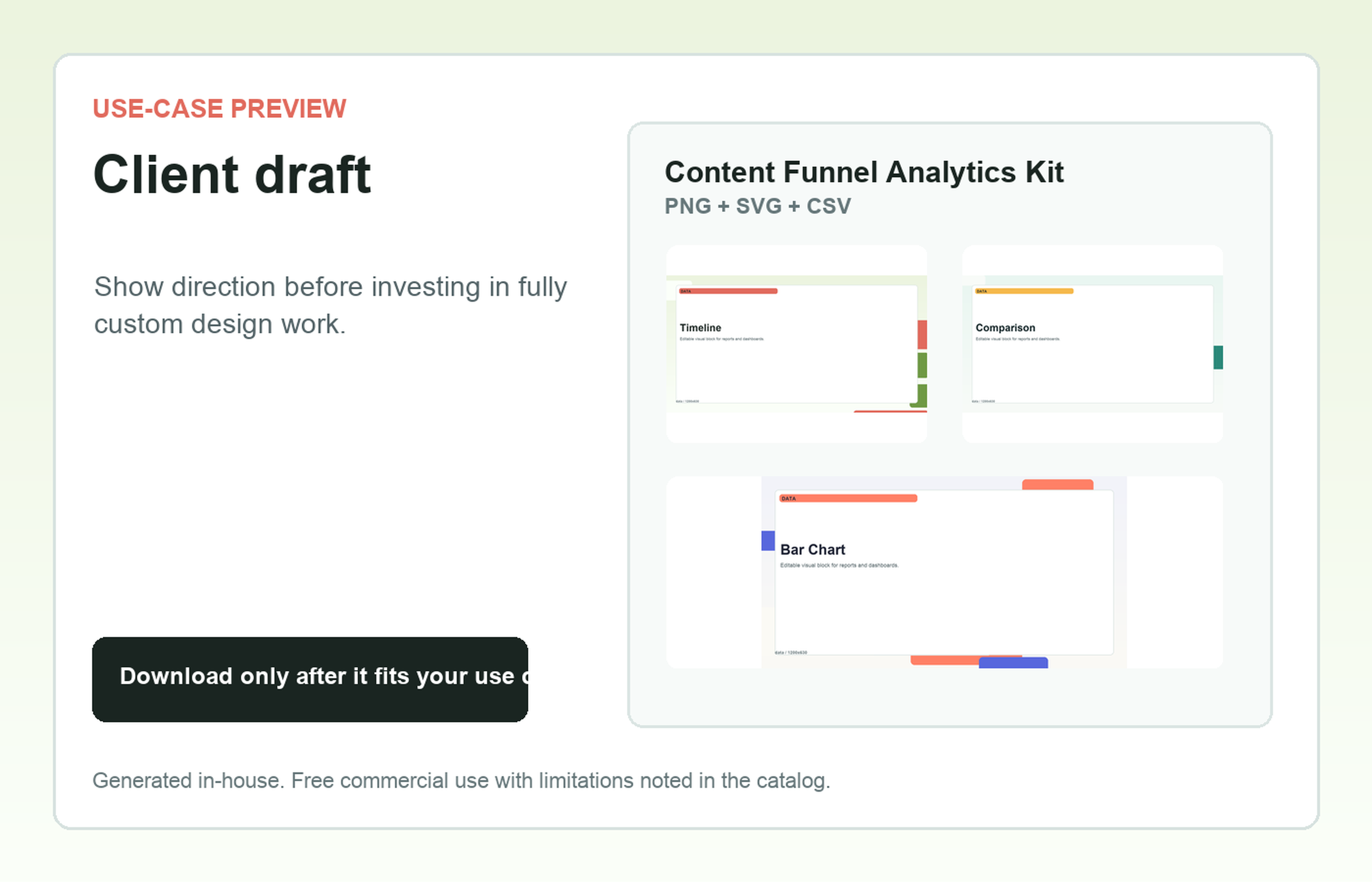 Content Funnel Analytics Kit Client draft use-case preview