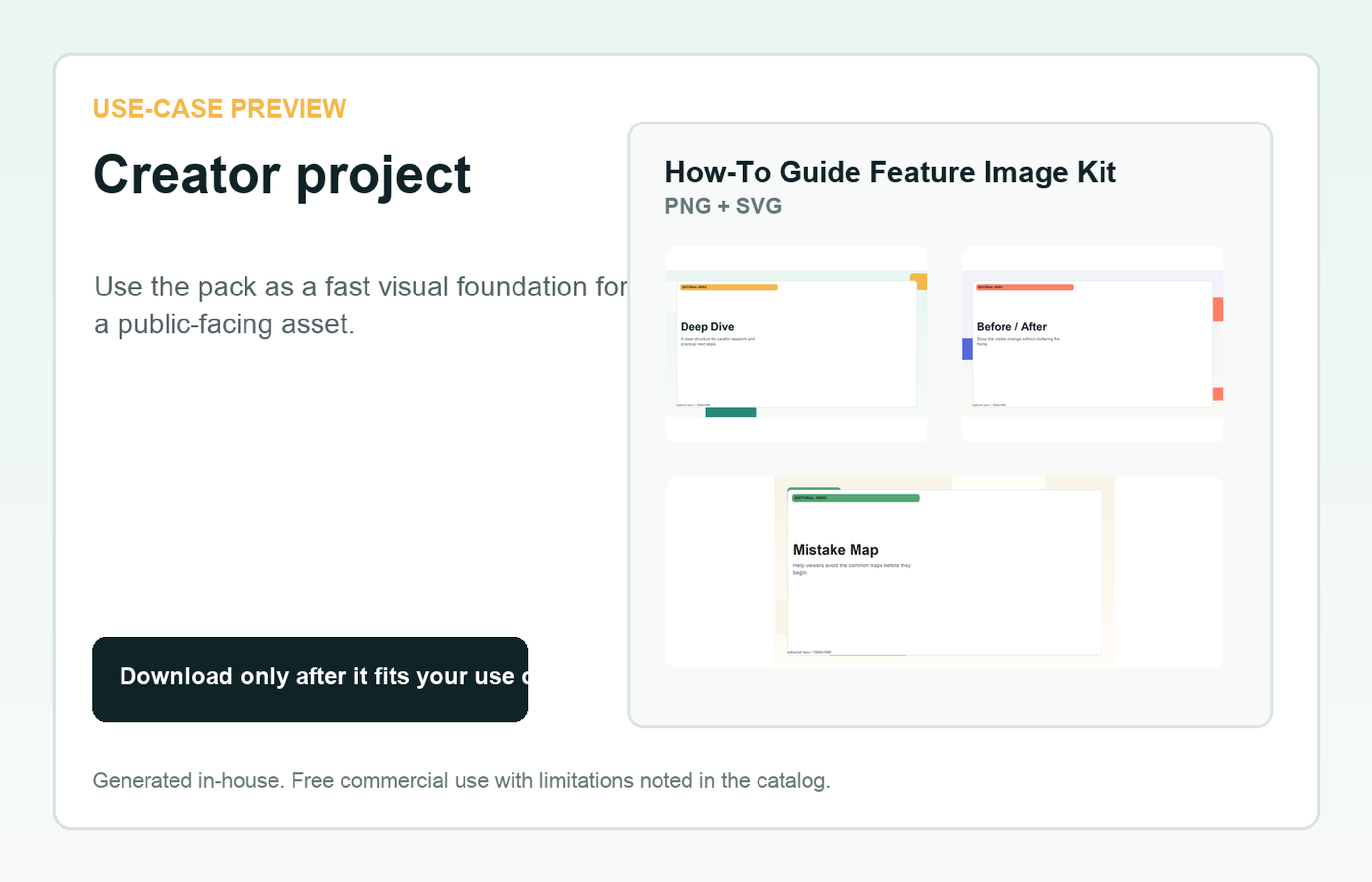 How-To Guide Feature Image Kit Creator project use-case preview