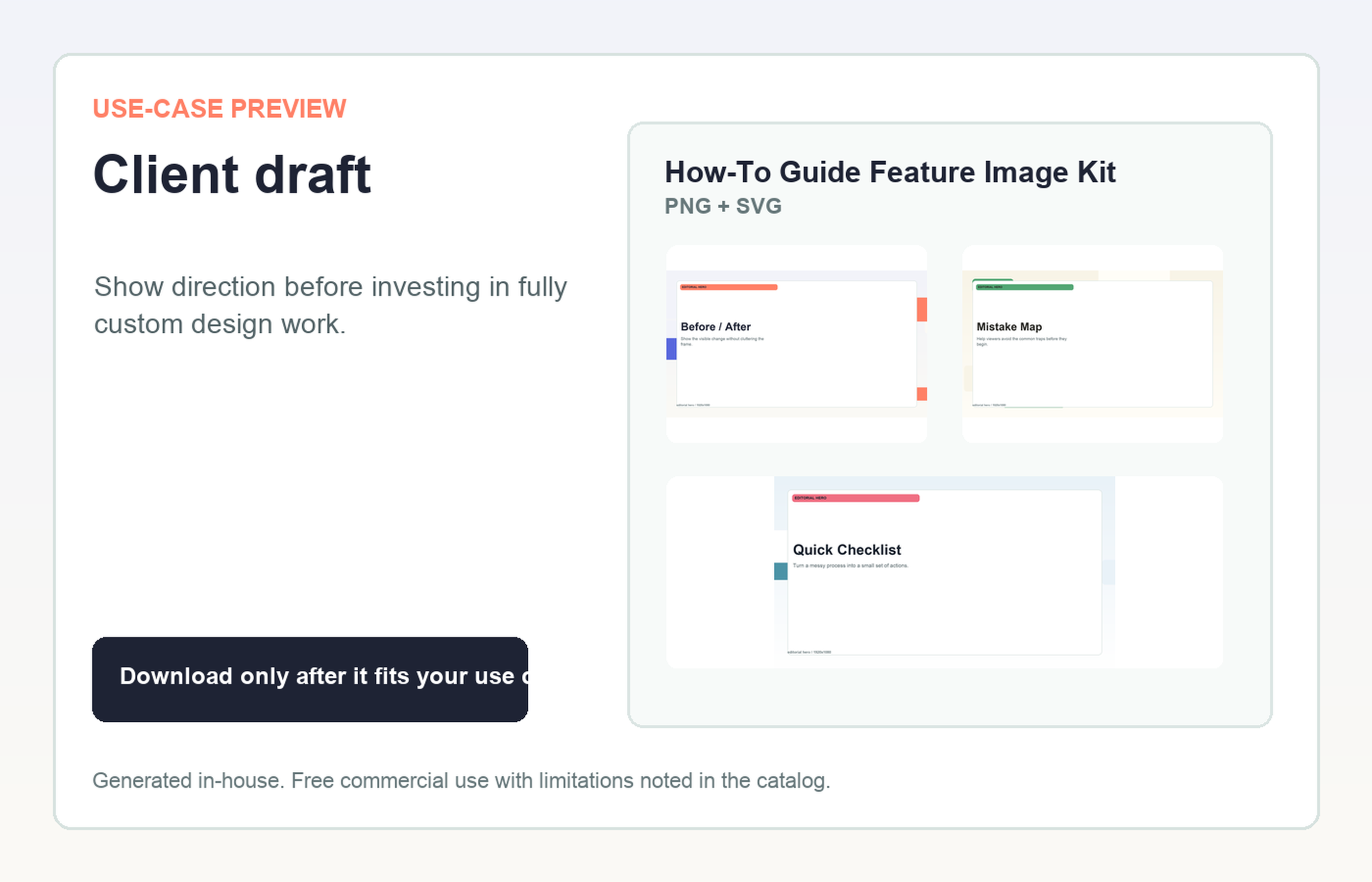 How-To Guide Feature Image Kit Client draft use-case preview