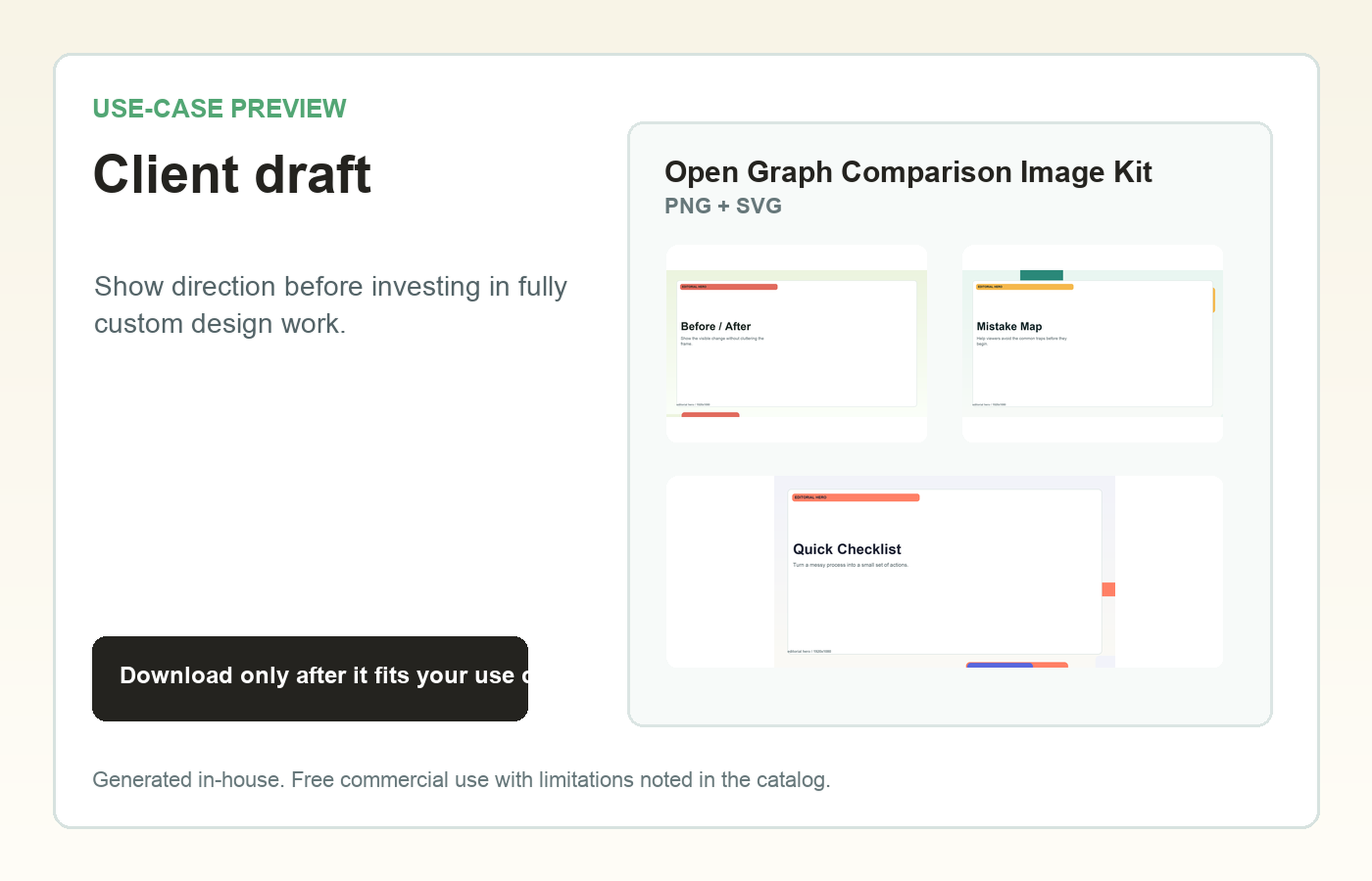 Open Graph Comparison Image Kit Client draft use-case preview