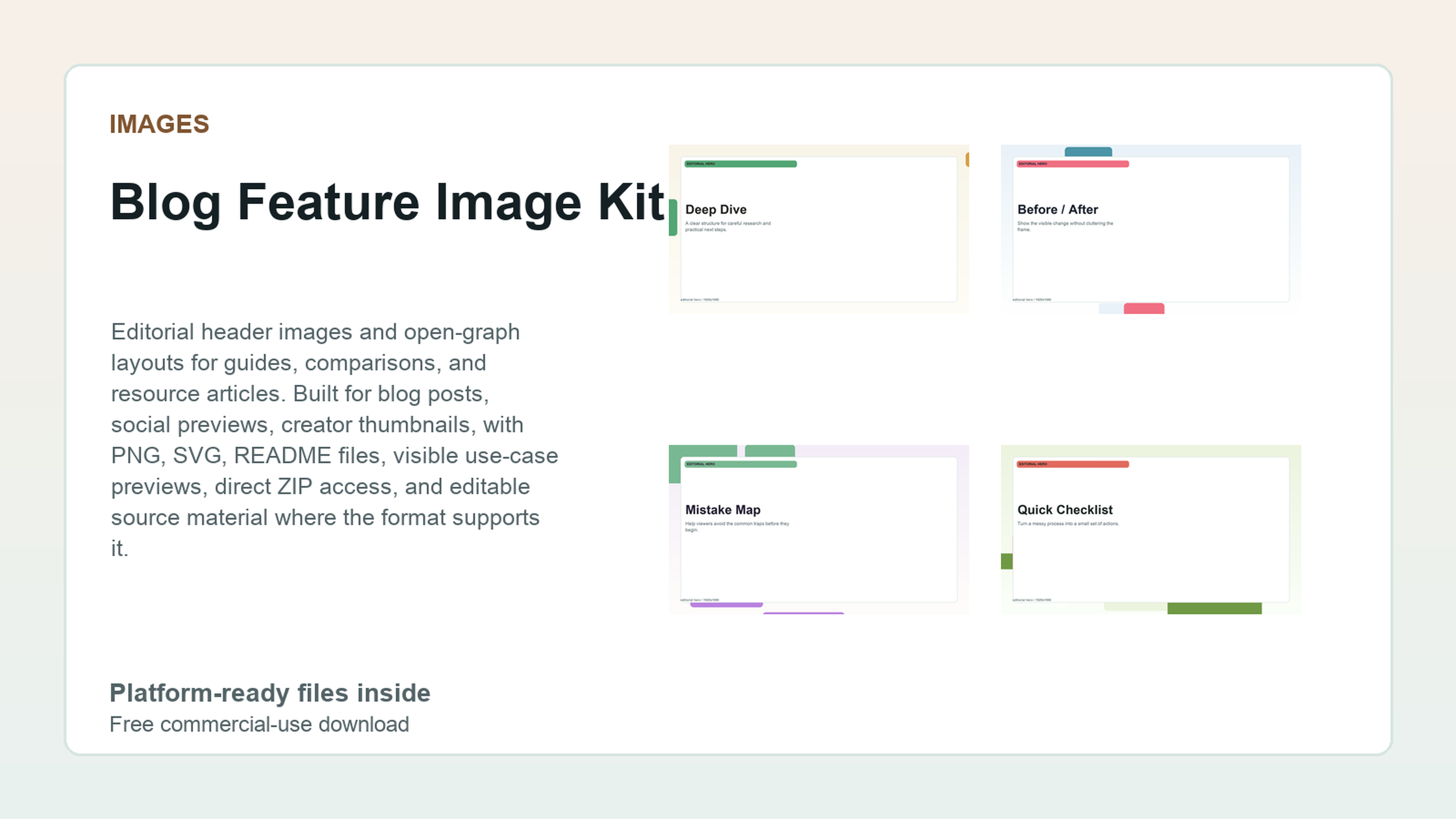 Blog Feature Image Kit