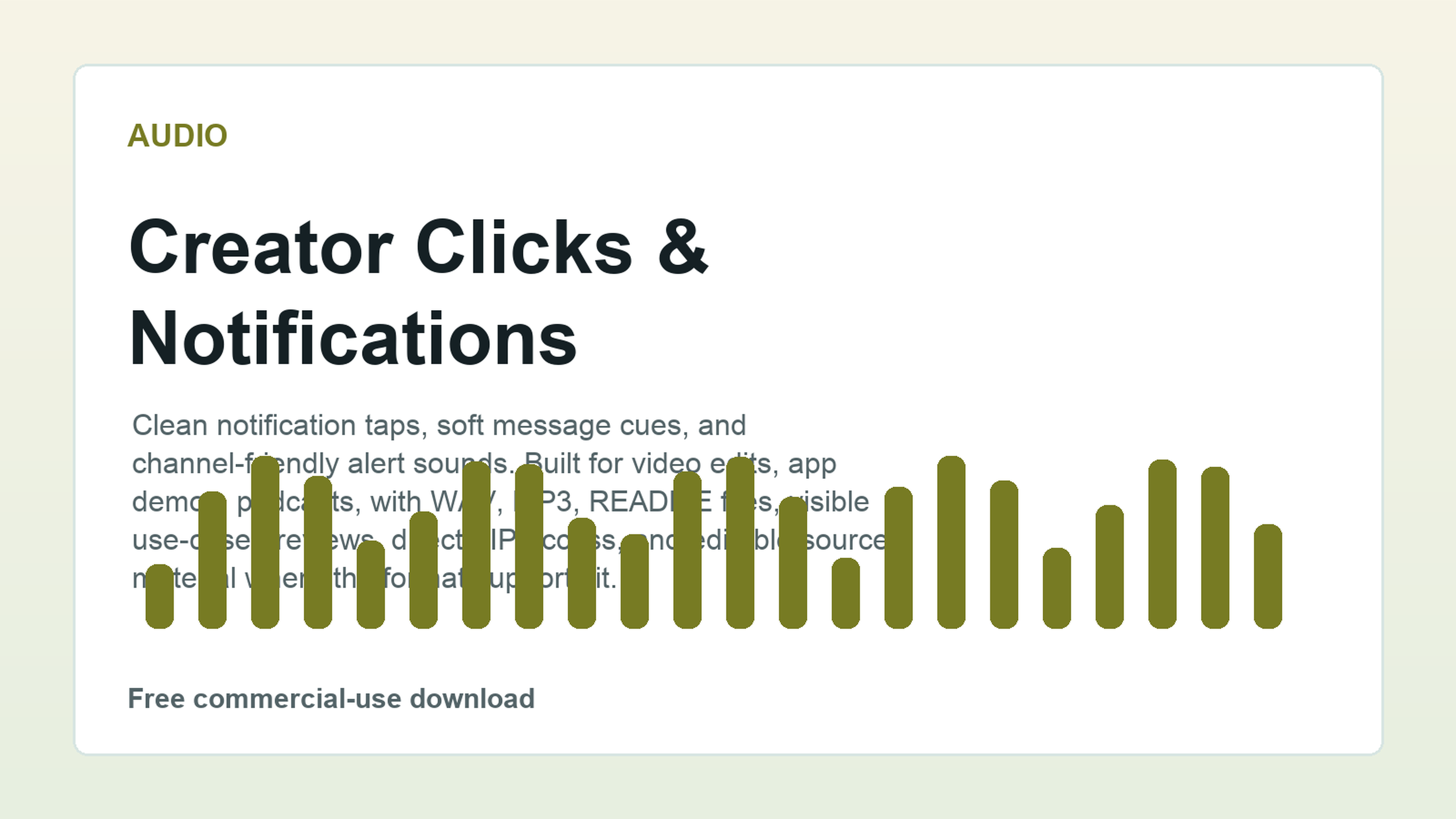 Creator Clicks & Notifications