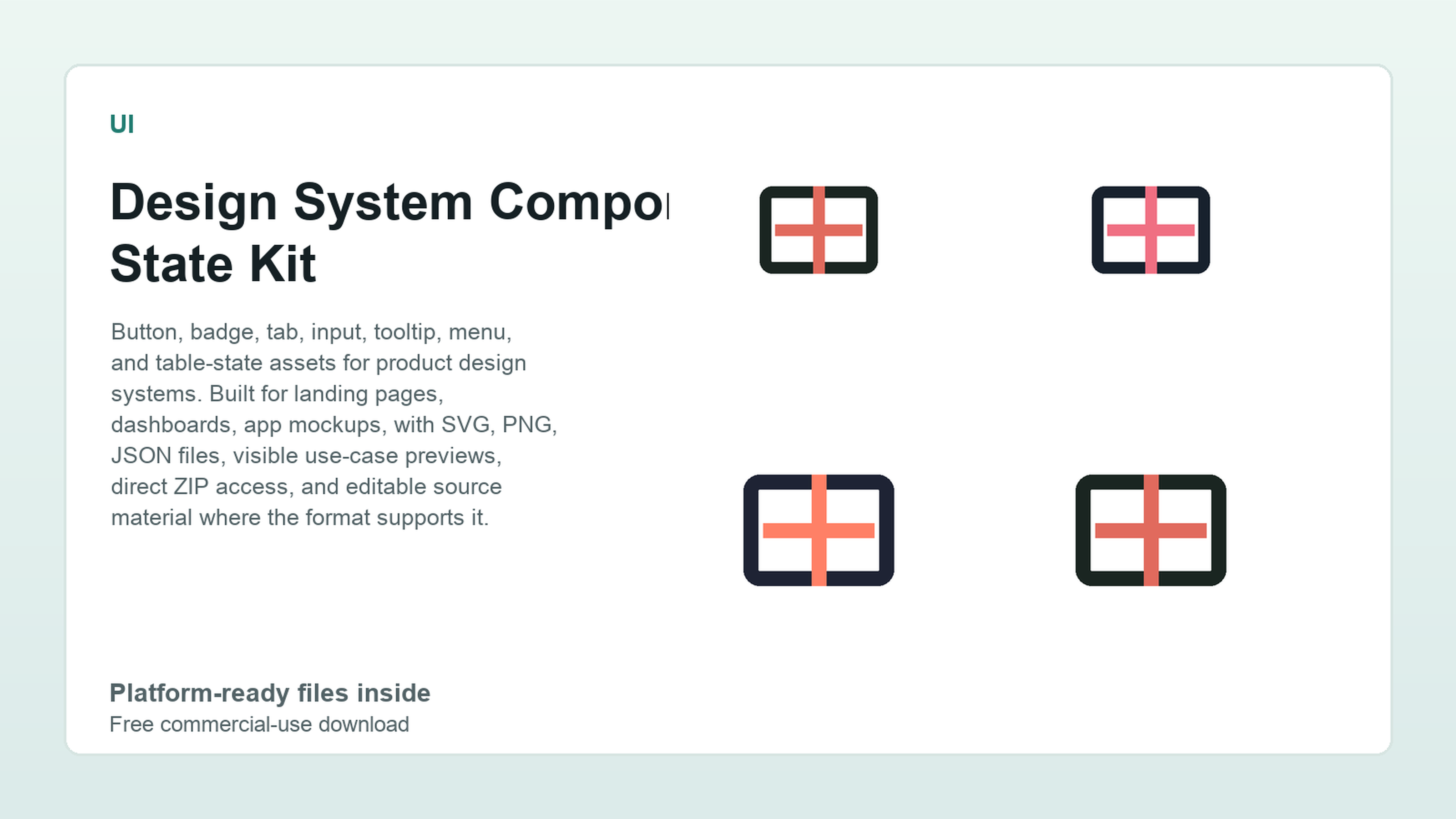 Design System Component State Kit preview