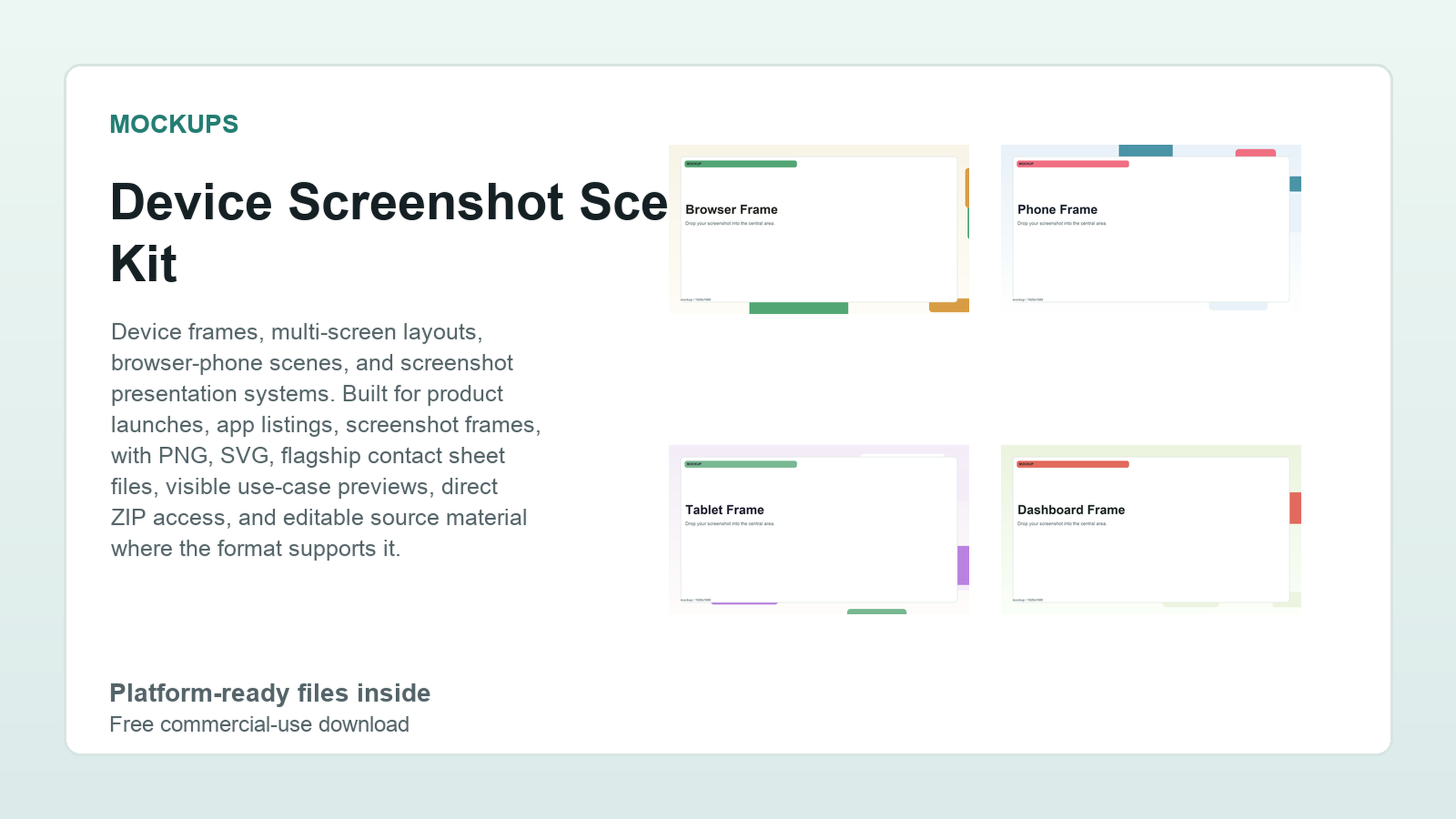 Device Screenshot Scene Kit preview