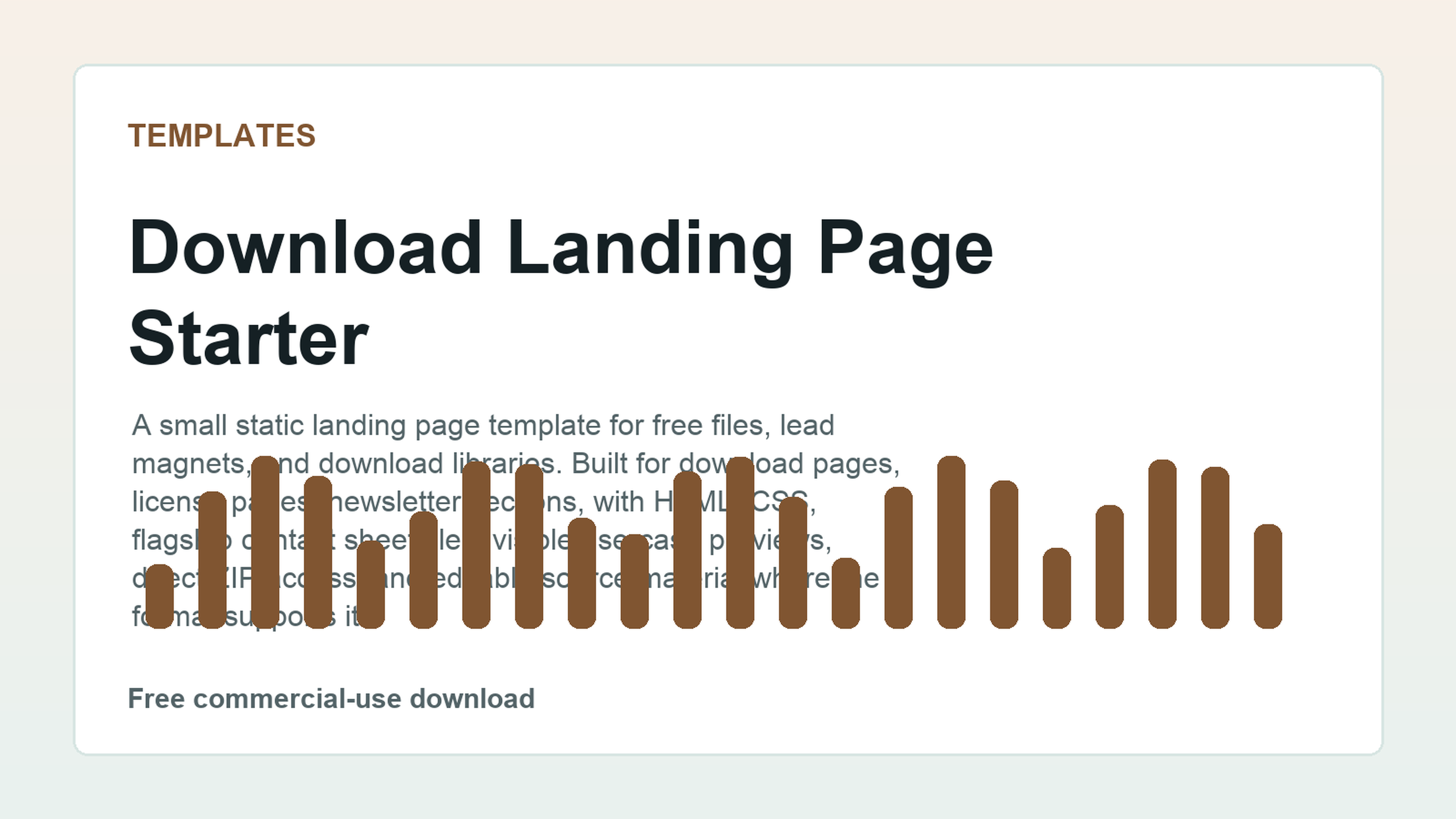 Download Landing Page Starter preview