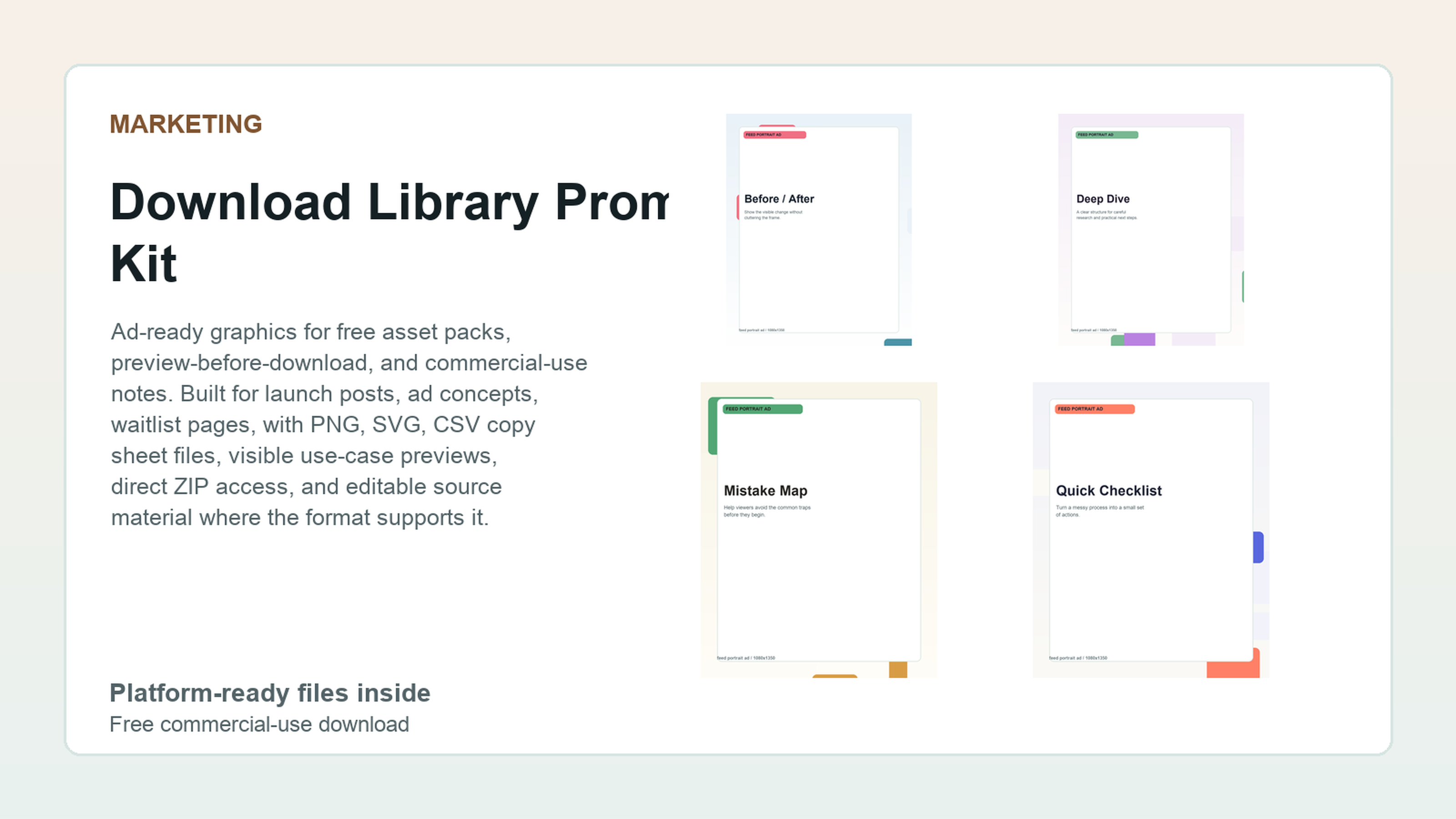 Download Library Promo Kit preview