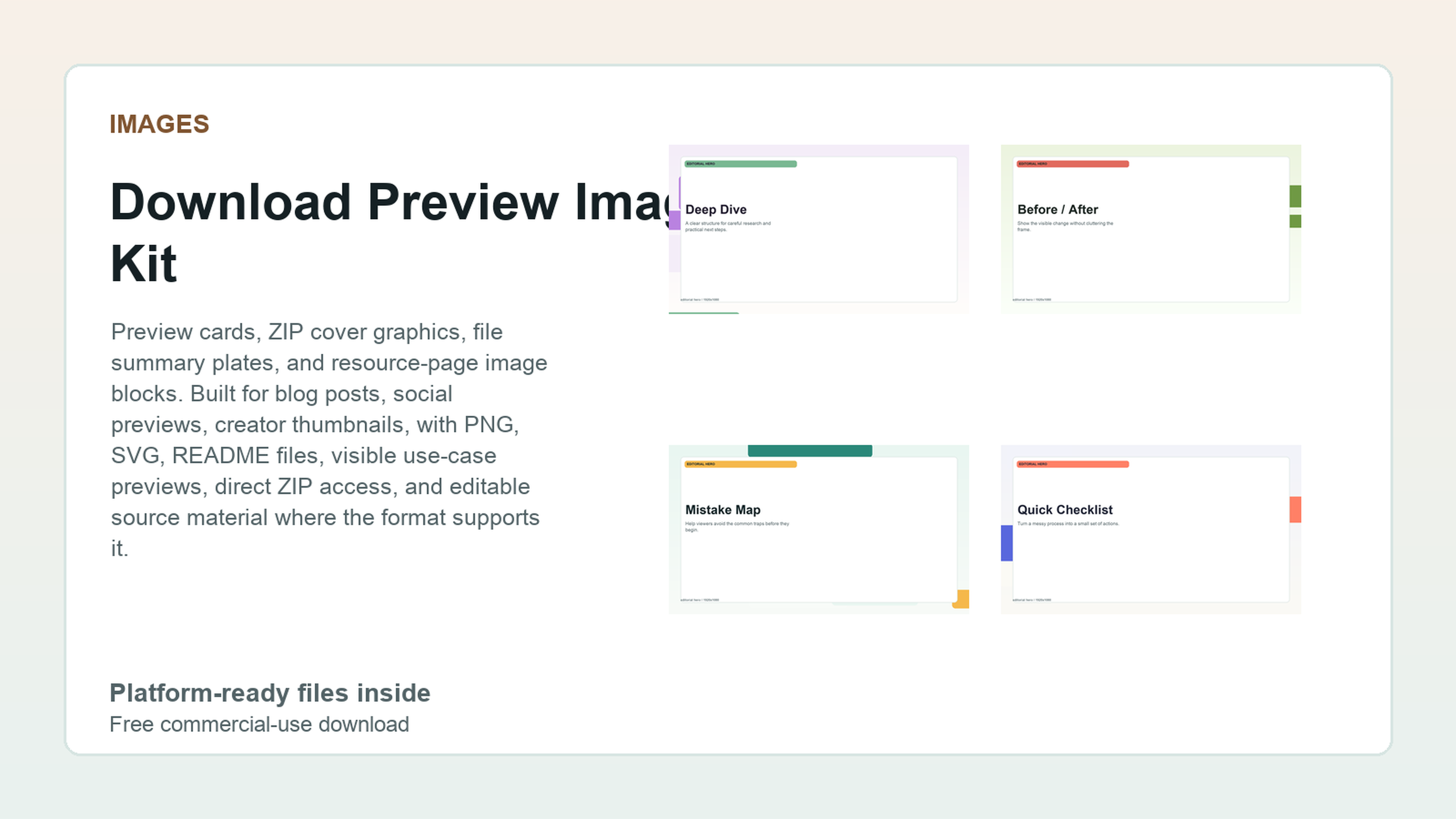 Download Preview Image Kit