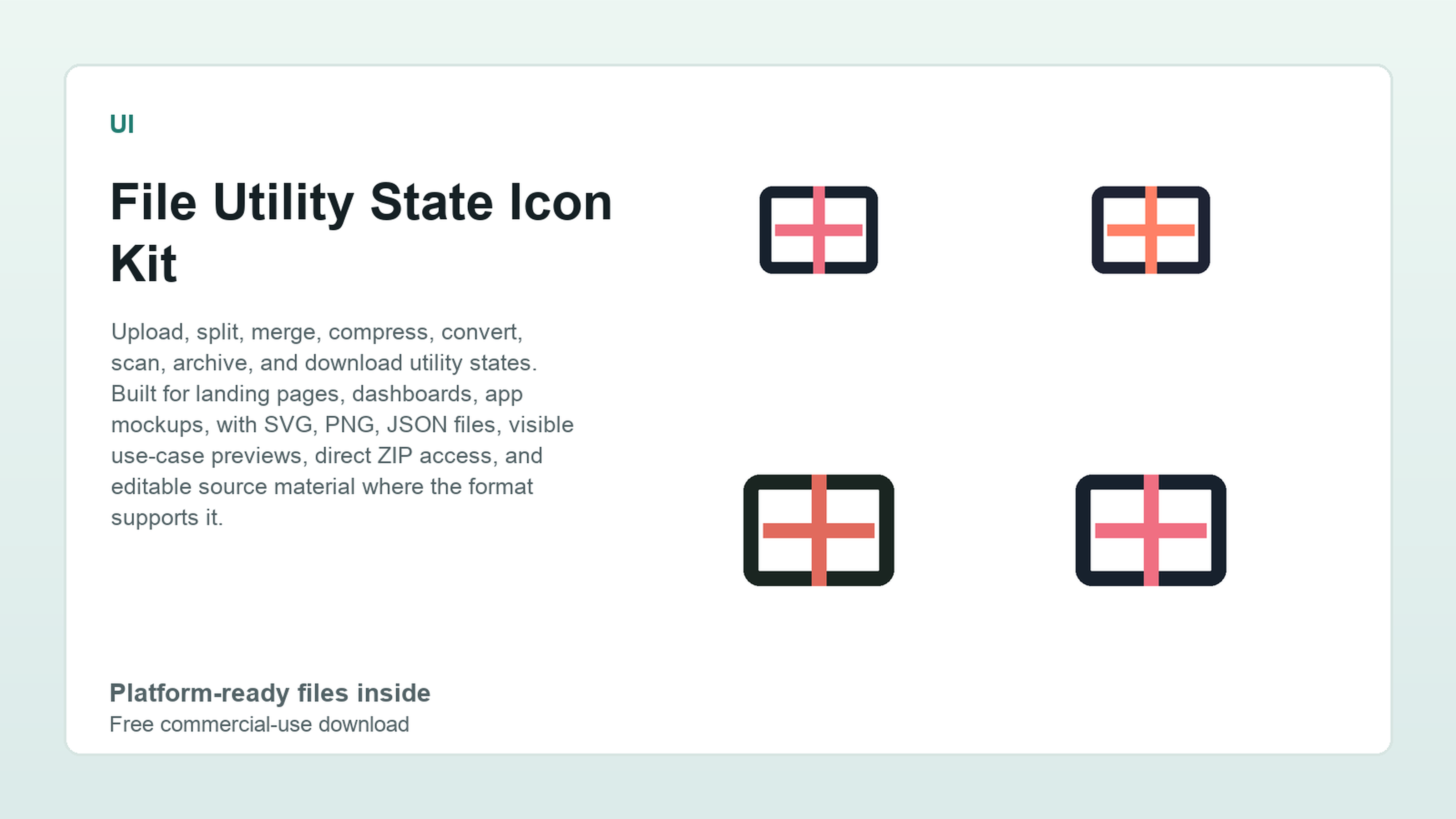 File Utility State Icon Kit
