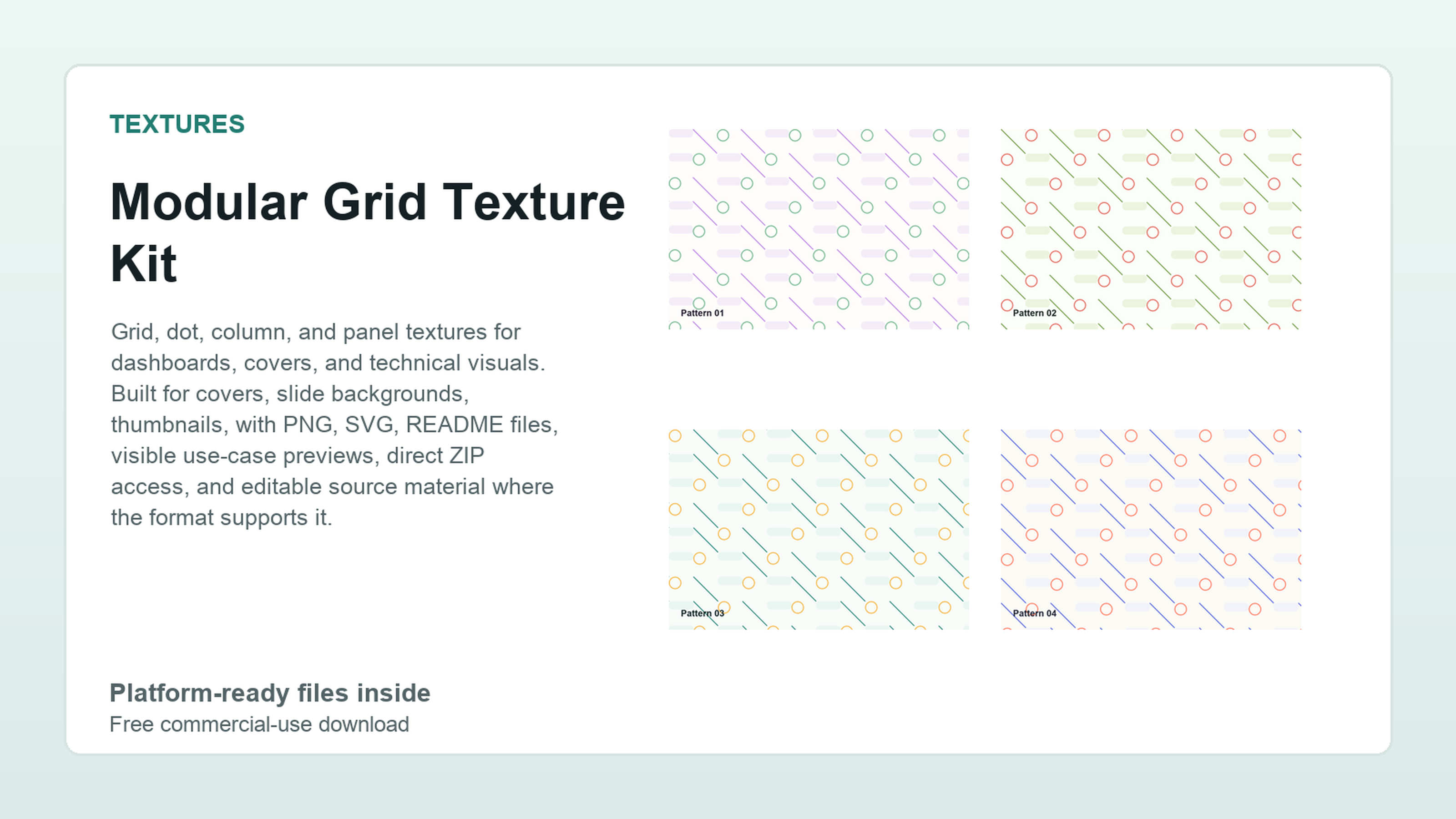 Modular Grid Texture Kit