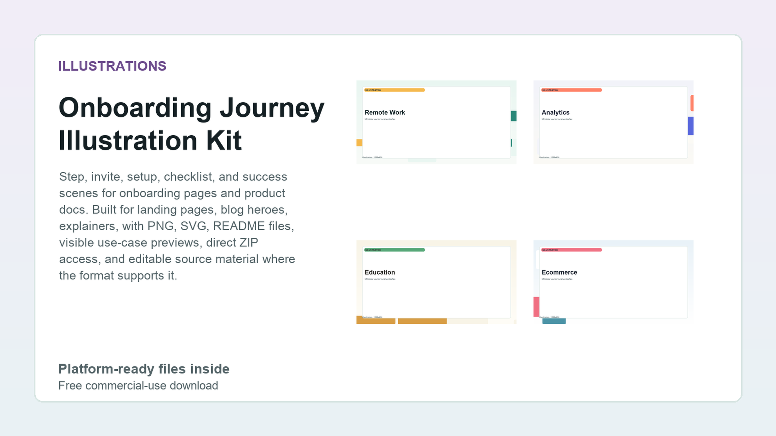 Onboarding Journey Illustration Kit preview