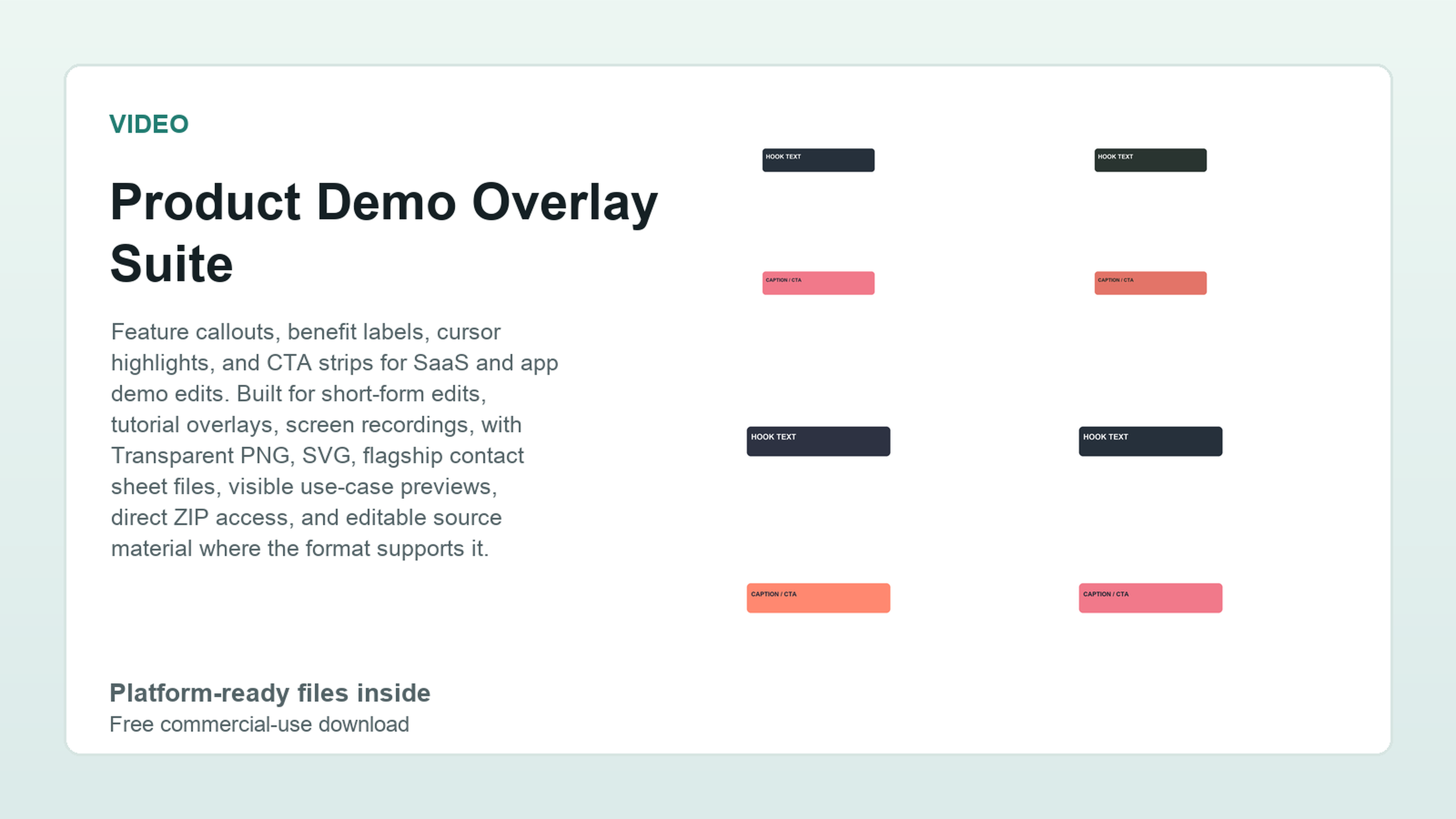 Product Demo Overlay Suite preview