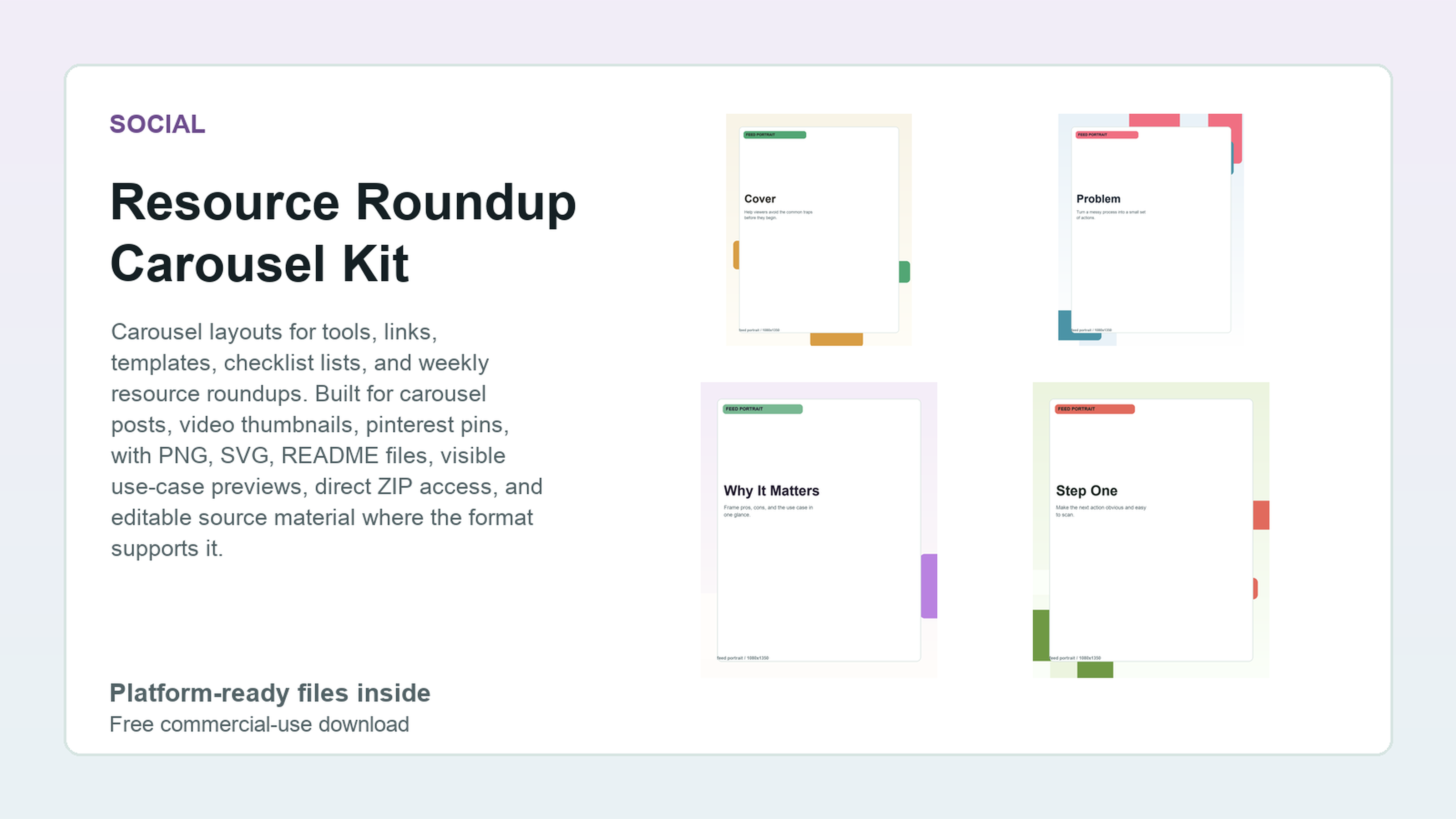 Resource Roundup Carousel Kit