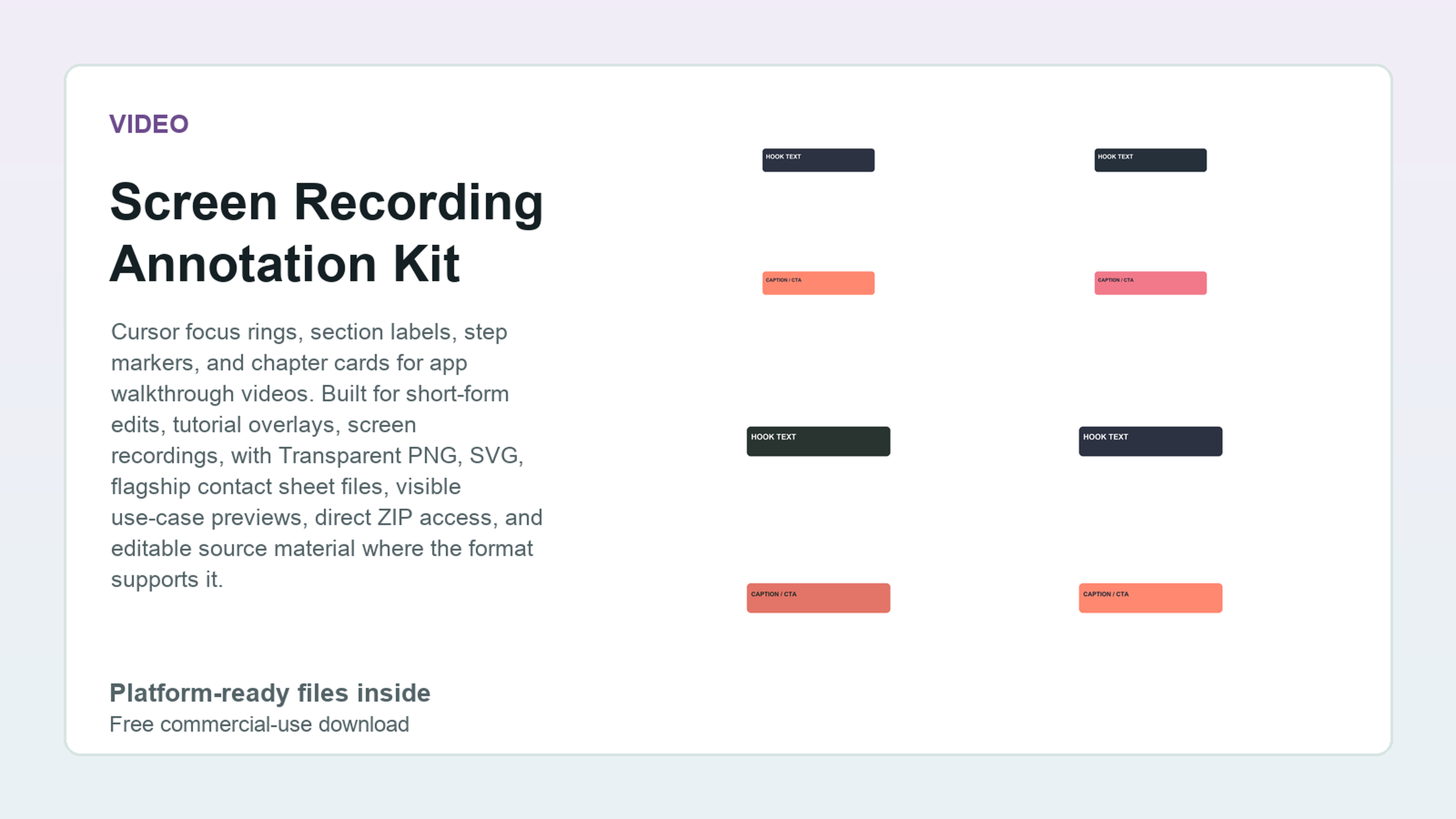 Screen Recording Annotation Kit preview