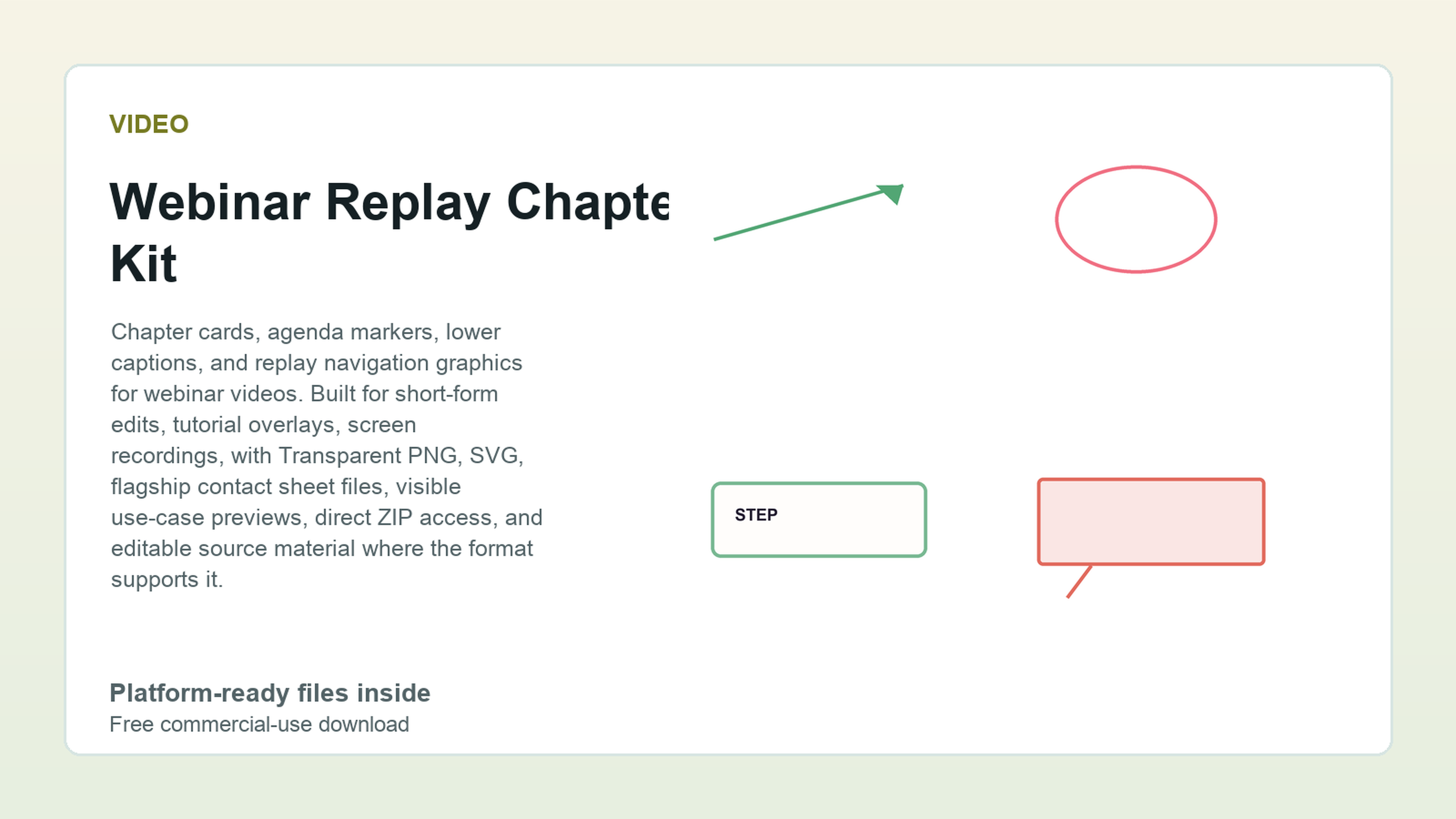 Webinar Replay Chapter Kit preview